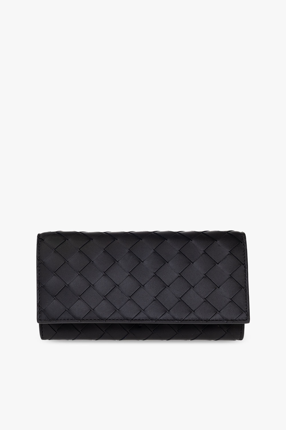 bottega veneta intrecciato clutch item SchaferandweinerShops Canada Black Leather wallet Bottega Veneta